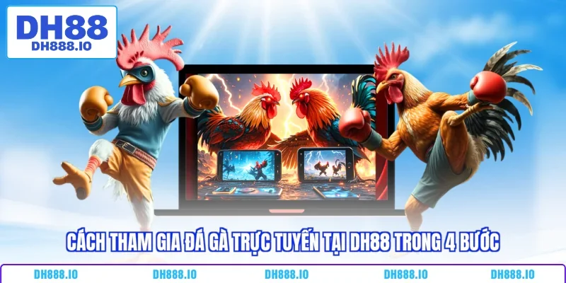 Cách Tham Gia Đá Gà Trực Tuyến Tại DH88 Trong 4 Bước
