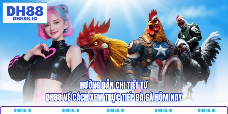 Hướng dẫn chi tiết từ DH88 về cách xem trực tiếp đá gà hôm nay