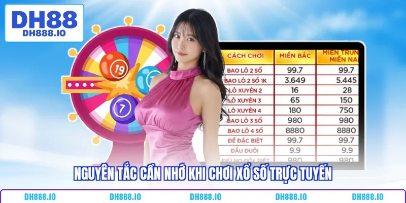 Nguyên tắc cần nhớ khi chơi xổ số trực tuyến
